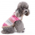 Chandail en tricot de coton orné de deux pompons pour chien de petites races-Loveboby