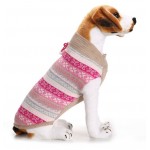 Chandail en tricot de coton orné de deux pompons pour chien de petites races-Loveboby